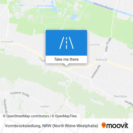 Vormbrocksiedlung map