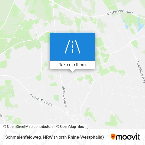 Карта Schmalenfeldweg