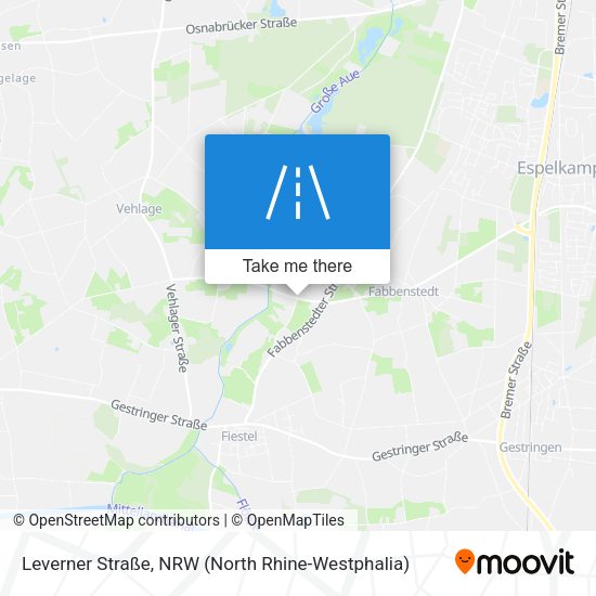 Leverner Straße map