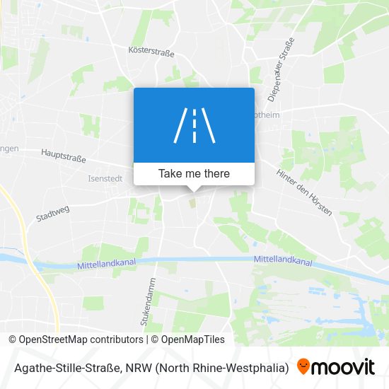 Agathe-Stille-Straße map