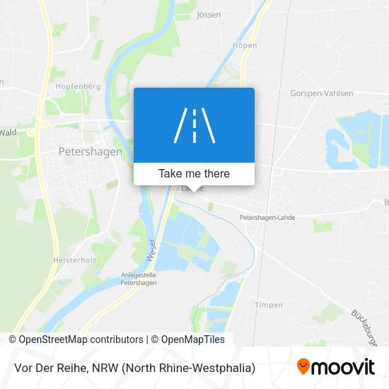 Карта Vor Der Reihe
