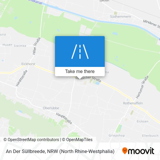 An Der Süllbreede map