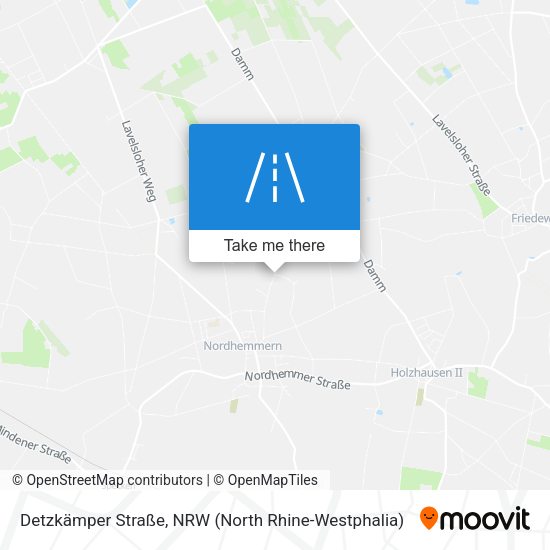 Detzkämper Straße map