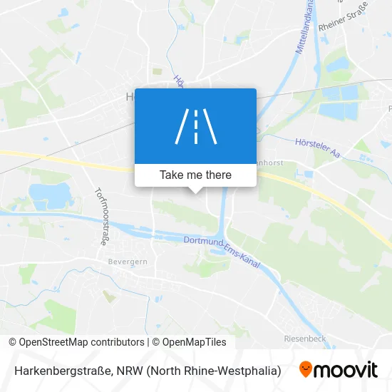 Harkenbergstraße map