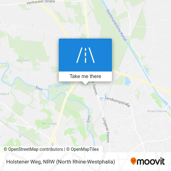 Holstener Weg map