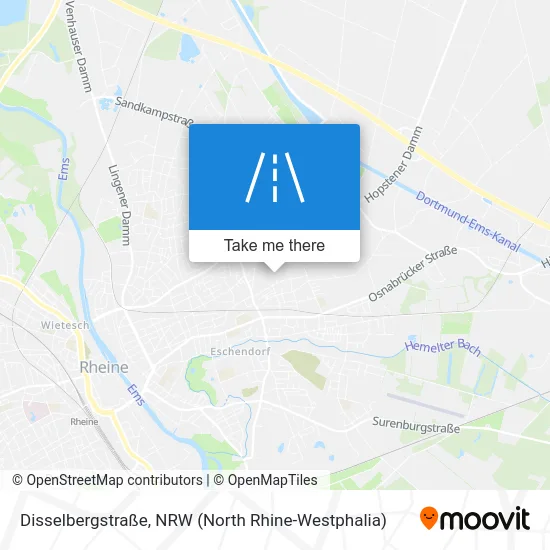 Disselbergstraße map