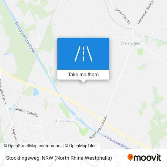 Stocklingsweg map