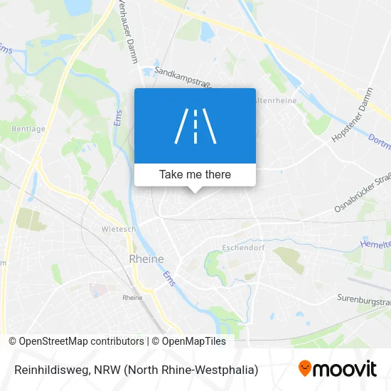 Карта Reinhildisweg