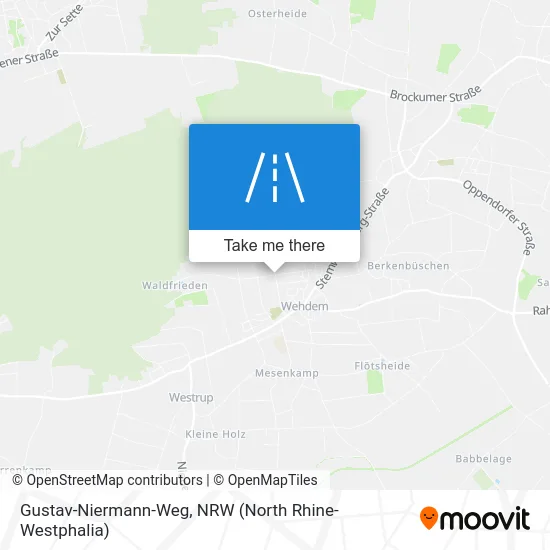 Карта Gustav-Niermann-Weg