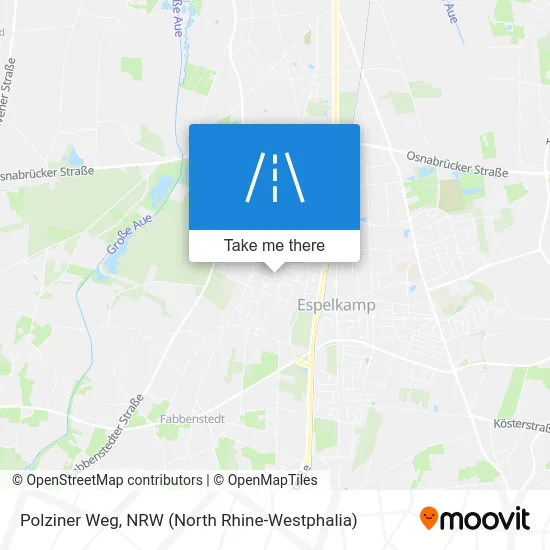 Карта Polziner Weg