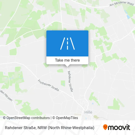 Rahdener Straße map