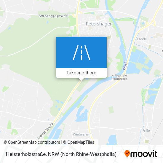 Heisterholzstraße map