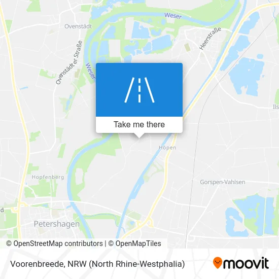 Voorenbreede map