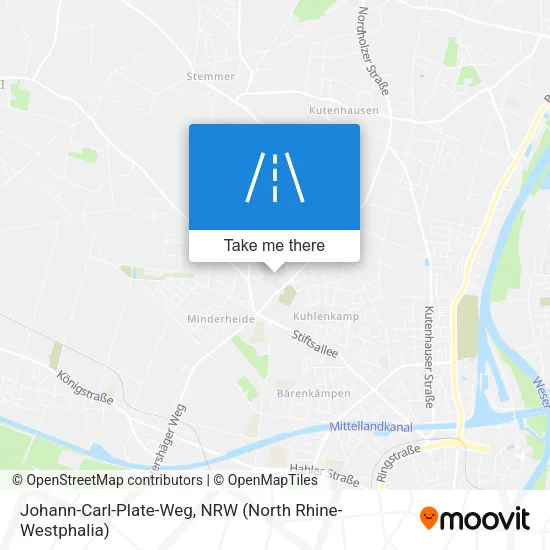 Карта Johann-Carl-Plate-Weg