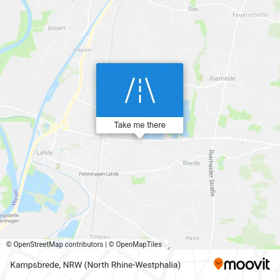 Карта Kampsbrede