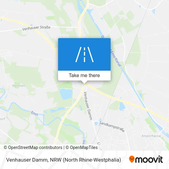 Карта Venhauser Damm