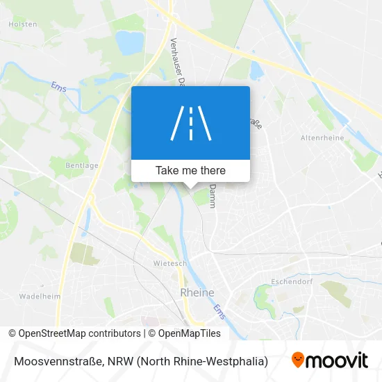 Карта Moosvennstraße