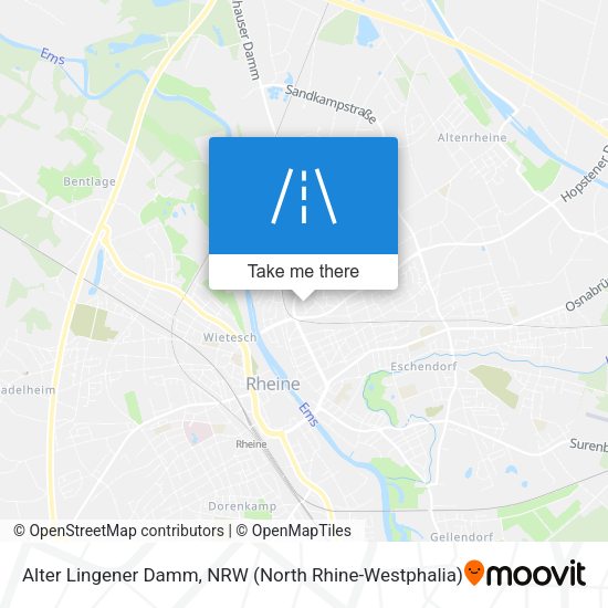 Alter Lingener Damm map