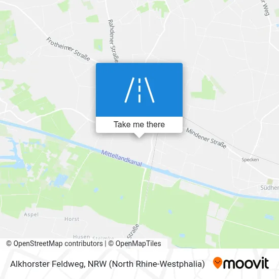 Alkhorster Feldweg map