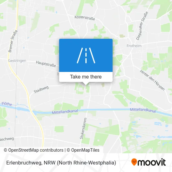 Карта Erlenbruchweg