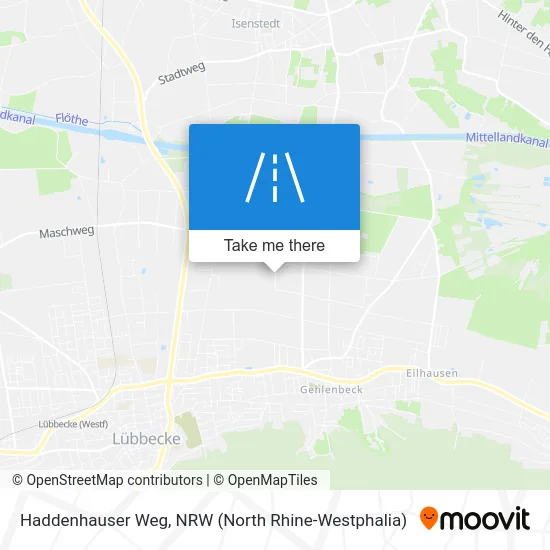 Карта Haddenhauser Weg