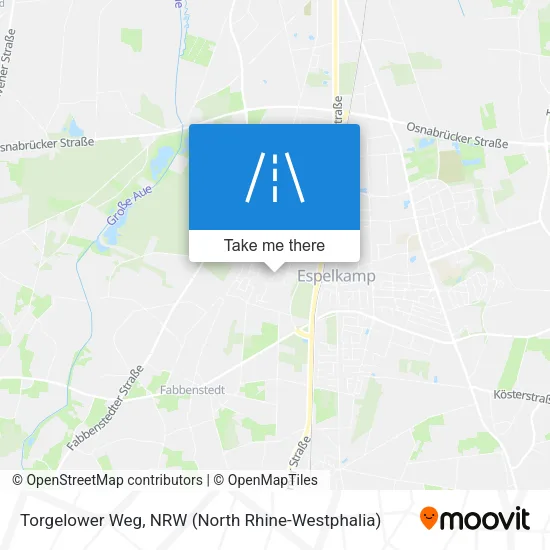 Карта Torgelower Weg