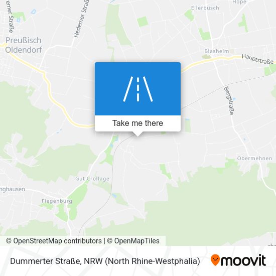Dummerter Straße map