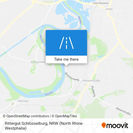 Карта Rittergut Schlüsselburg