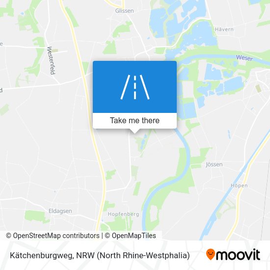 Kätchenburgweg map
