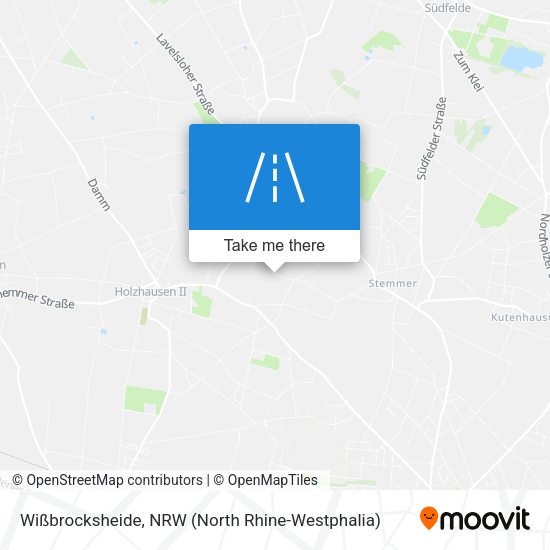 Wißbrocksheide map