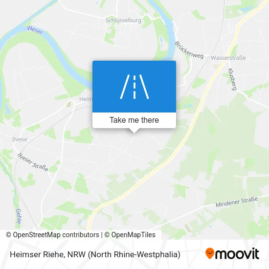 Карта Heimser Riehe