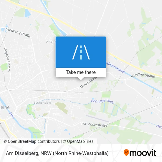 Карта Am Disselberg