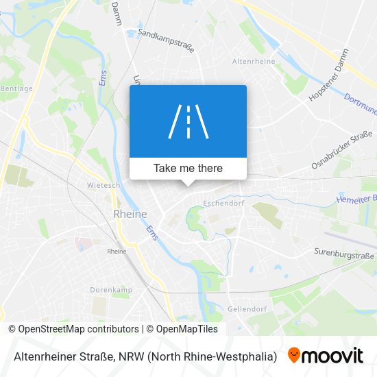 Altenrheiner Straße map