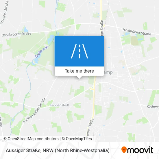 Aussiger Straße map