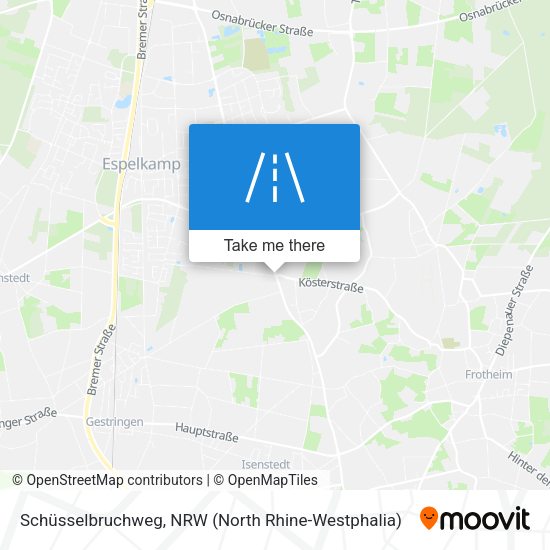 Schüsselbruchweg map