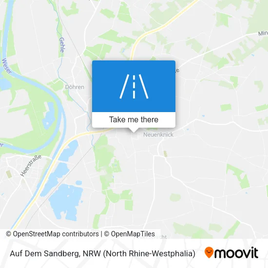 Карта Auf Dem Sandberg