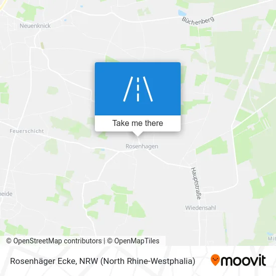 Rosenhäger Ecke map