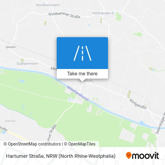 Hartumer Straße map