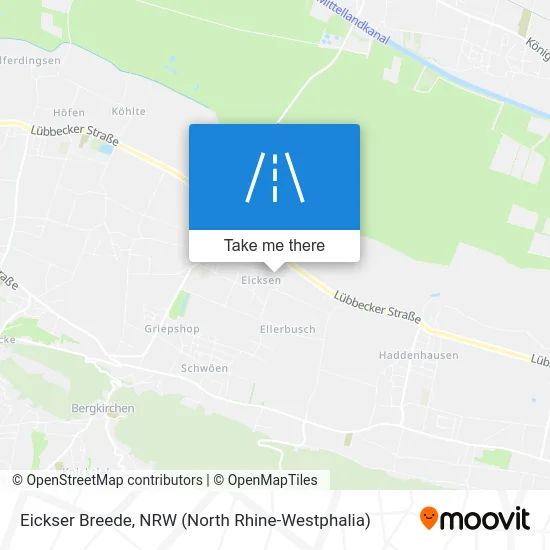 Карта Eickser Breede