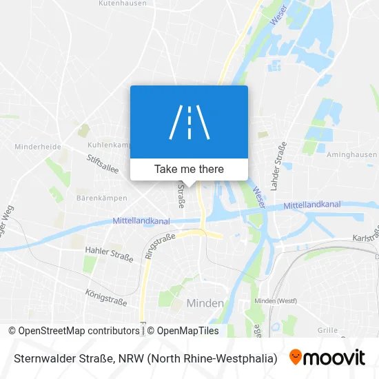 Sternwalder Straße map