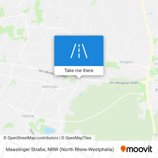 Maaslinger Straße map