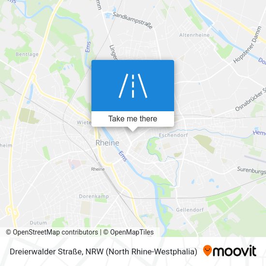 Dreierwalder Straße map