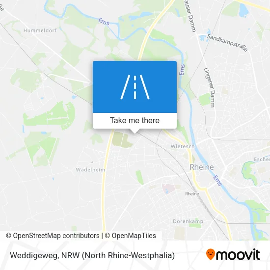 Карта Weddigeweg