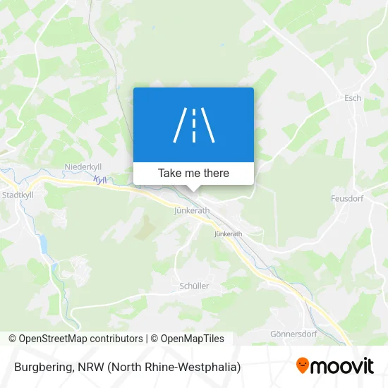 Карта Burgbering