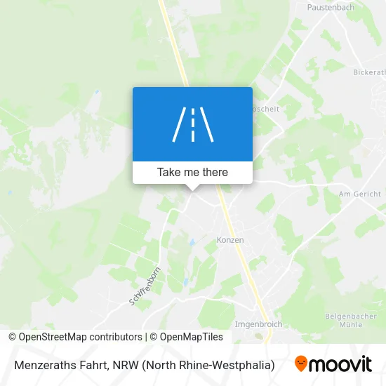 Карта Menzeraths Fahrt