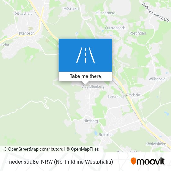 Friedenstraße map