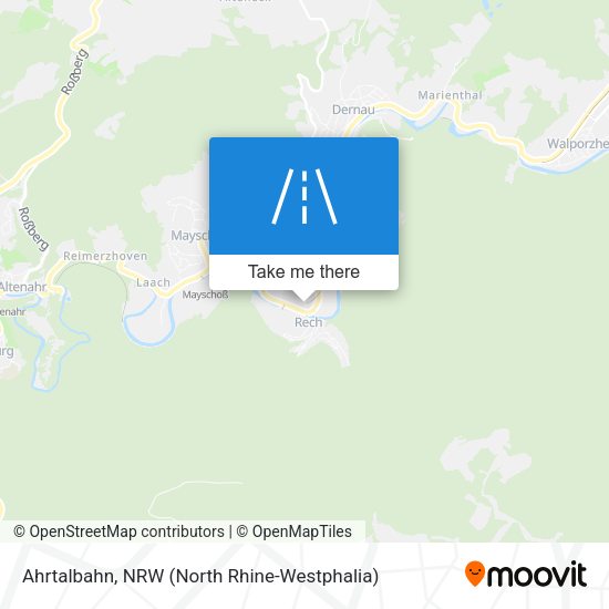 Карта Ahrtalbahn