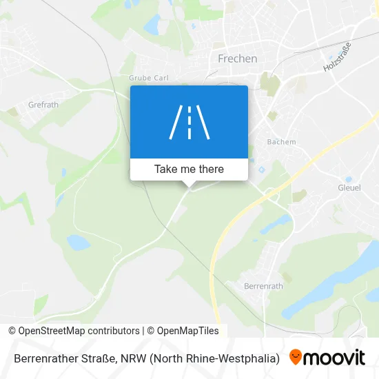 Berrenrather Straße map