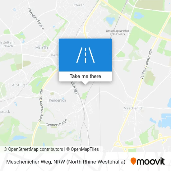 Карта Meschenicher Weg