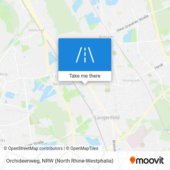 Карта Orchideenweg